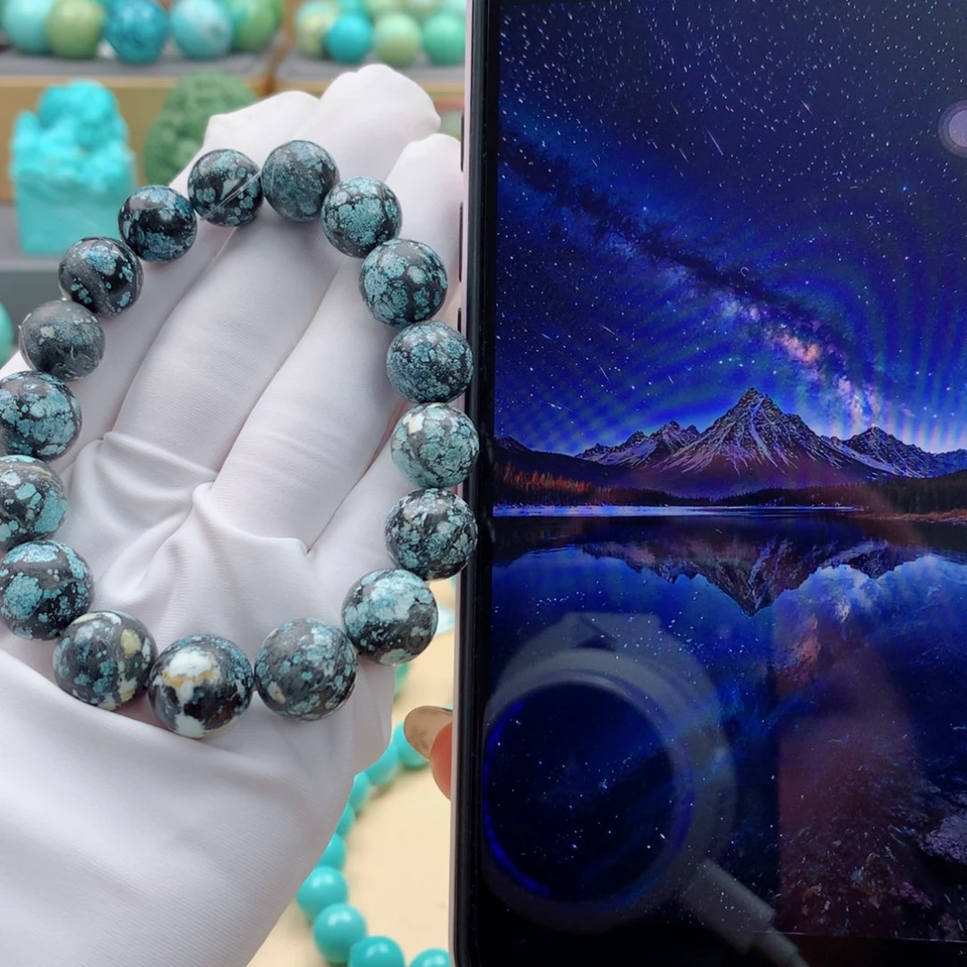 绿松石足金镶嵌珠宝奇石