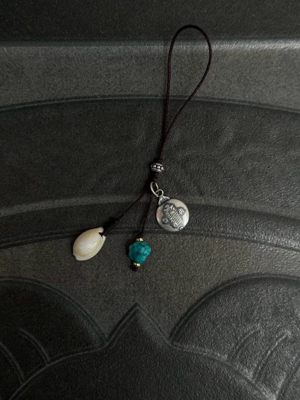 925银手链 阿布桑布 原创设计款 s925纯银配件 手机链