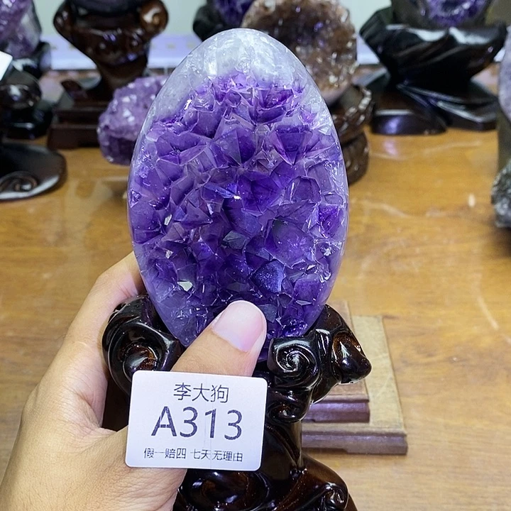 未镶嵌大型摆件（非配饰）紫晶
