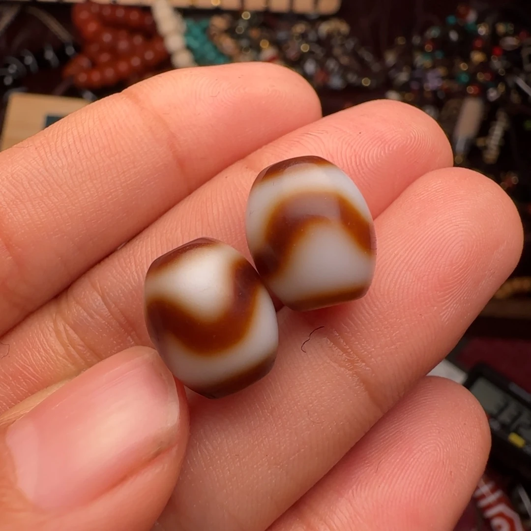 玛瑙/玉髓合金颈饰