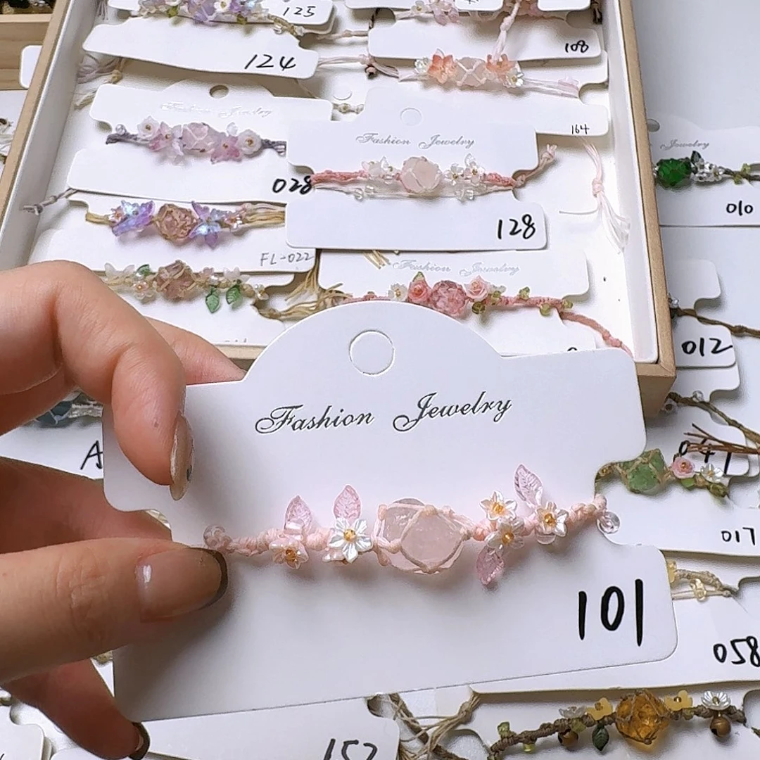 石英石纯铜锡合金纯铜101手链