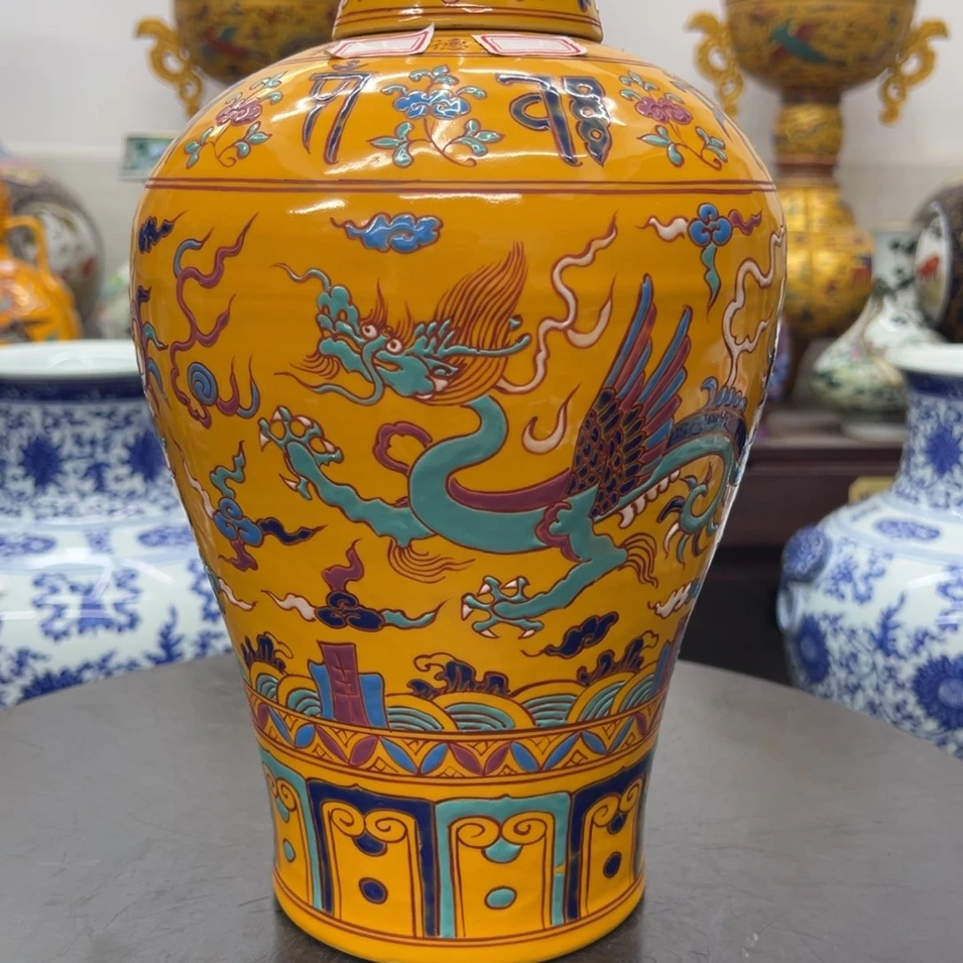 精美陶瓷摆件立件