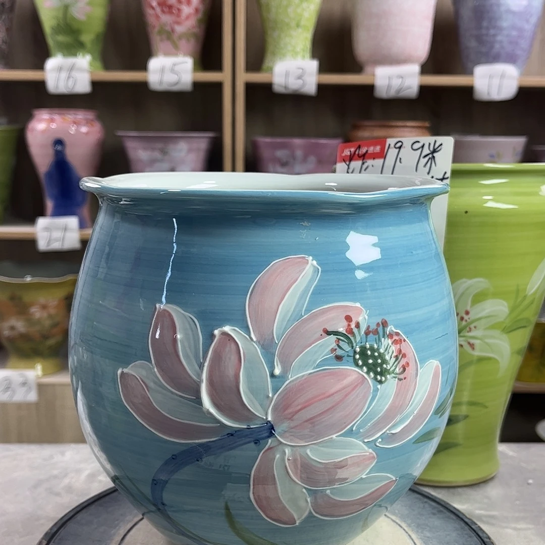 景德镇陶瓷花盆花盆