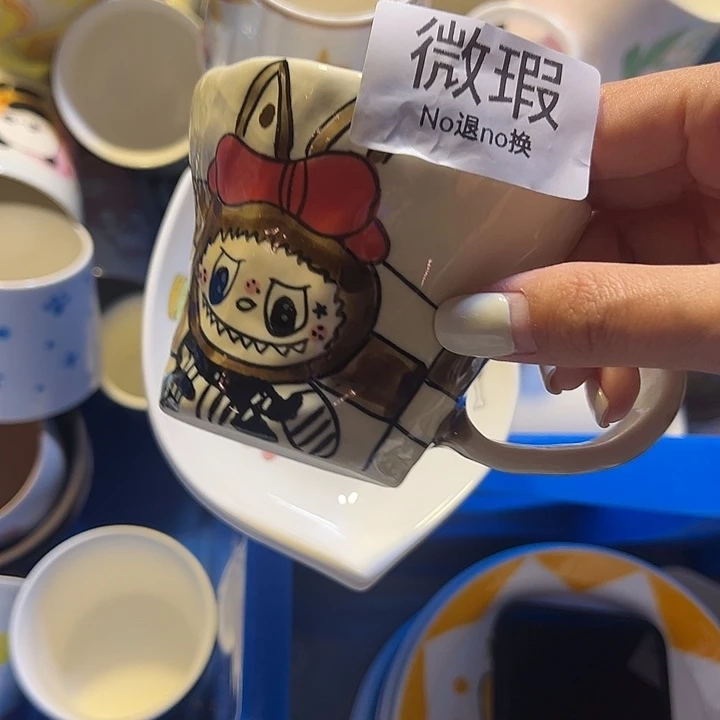 摆件不退不换手工手绘