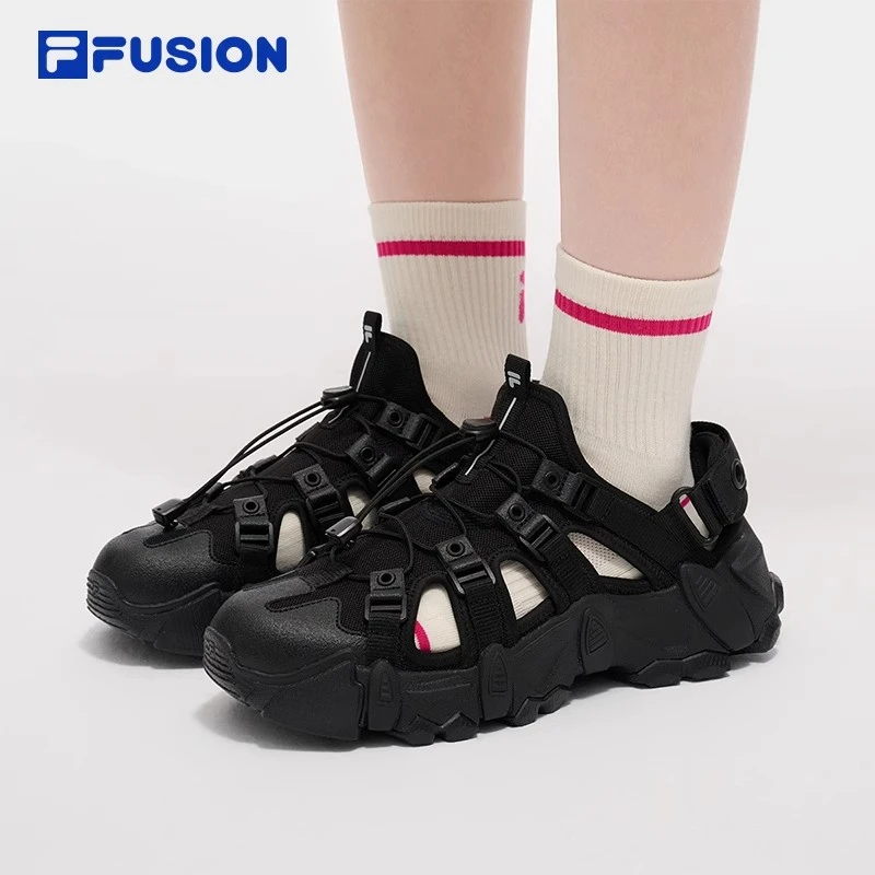 FILA FUSION斐乐【山脉凉鞋】户外沙滩鞋情侣运动凉鞋T12W521704