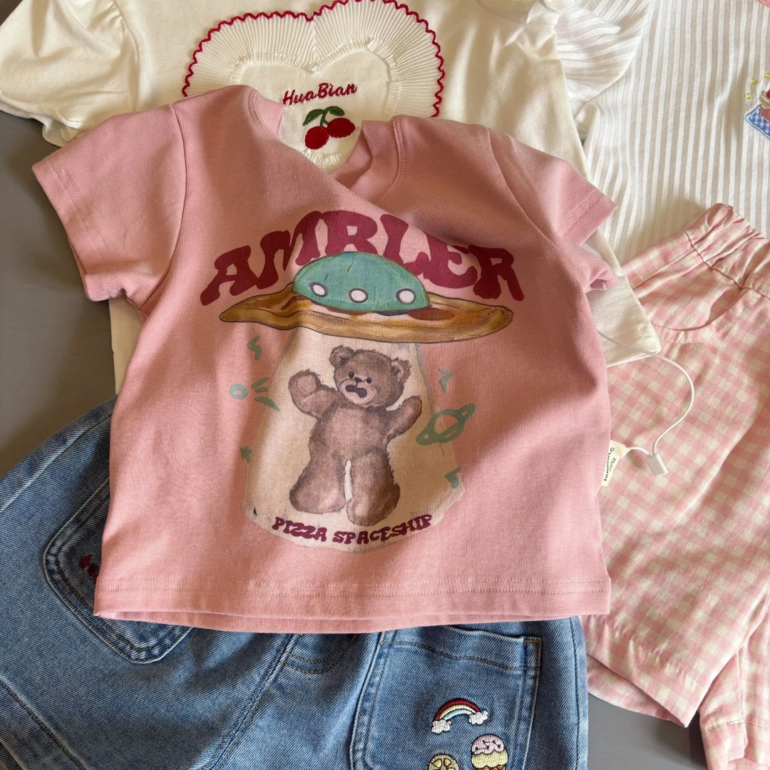 儿童上衣短裤连衣裙套装