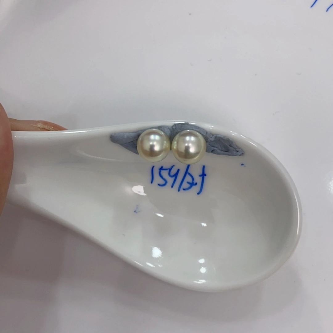 海水珍珠裸珠籽*ぃAk对珠不退不换忙