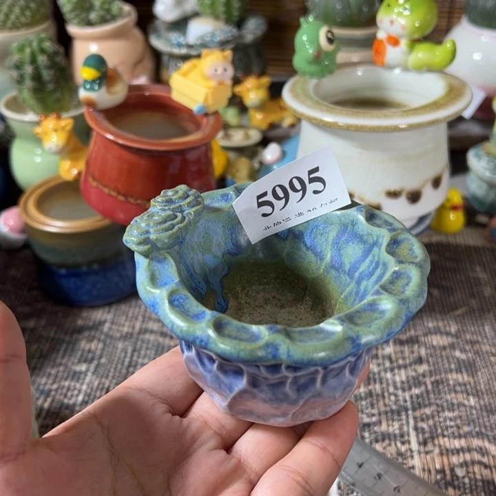 口7 手工花盆满30包邮