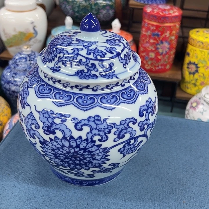 高端陶瓷茶叶密封罐