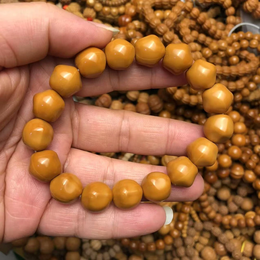 猴头星星光珠猴头核桃手串精品文玩单圈猴头