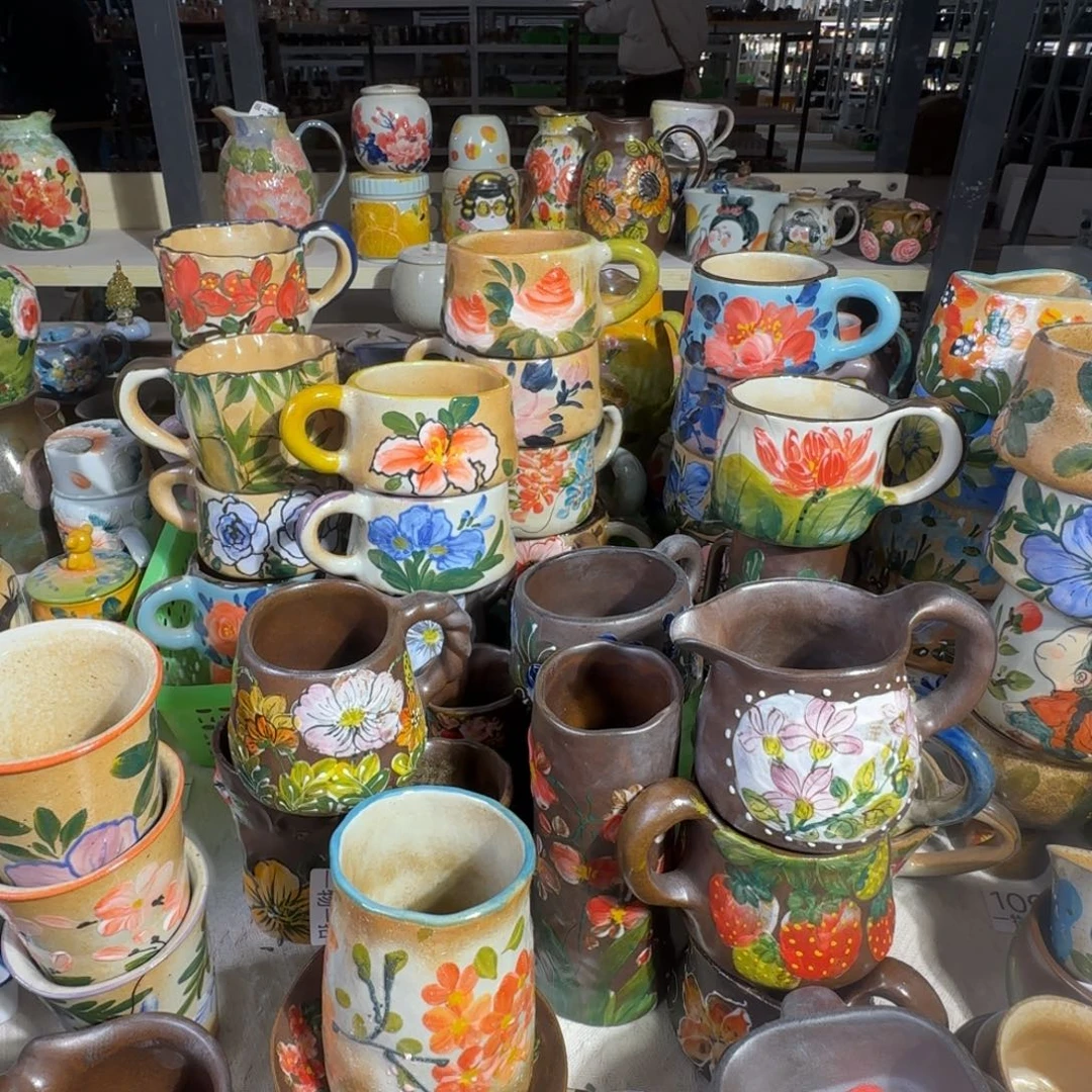 紫砂景德镇手工陶瓷釉下彩11