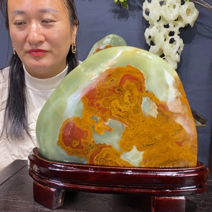 石材精品古青石摆件