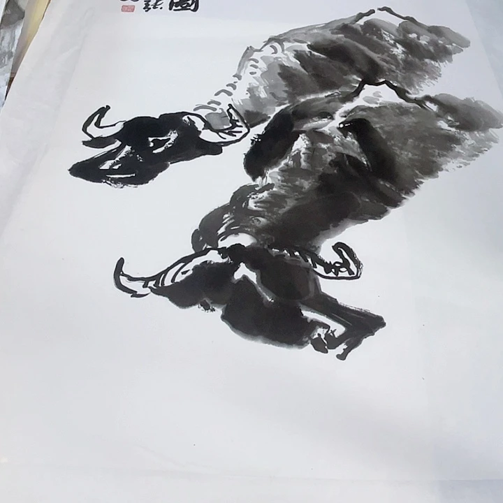 国画张圣敏先生纯手绘作品