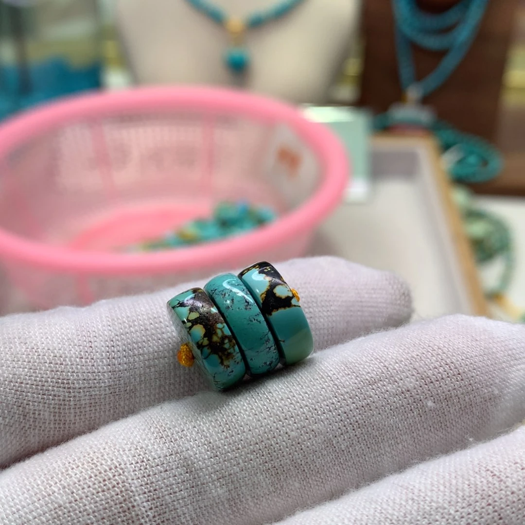 绿松石未镶嵌配饰