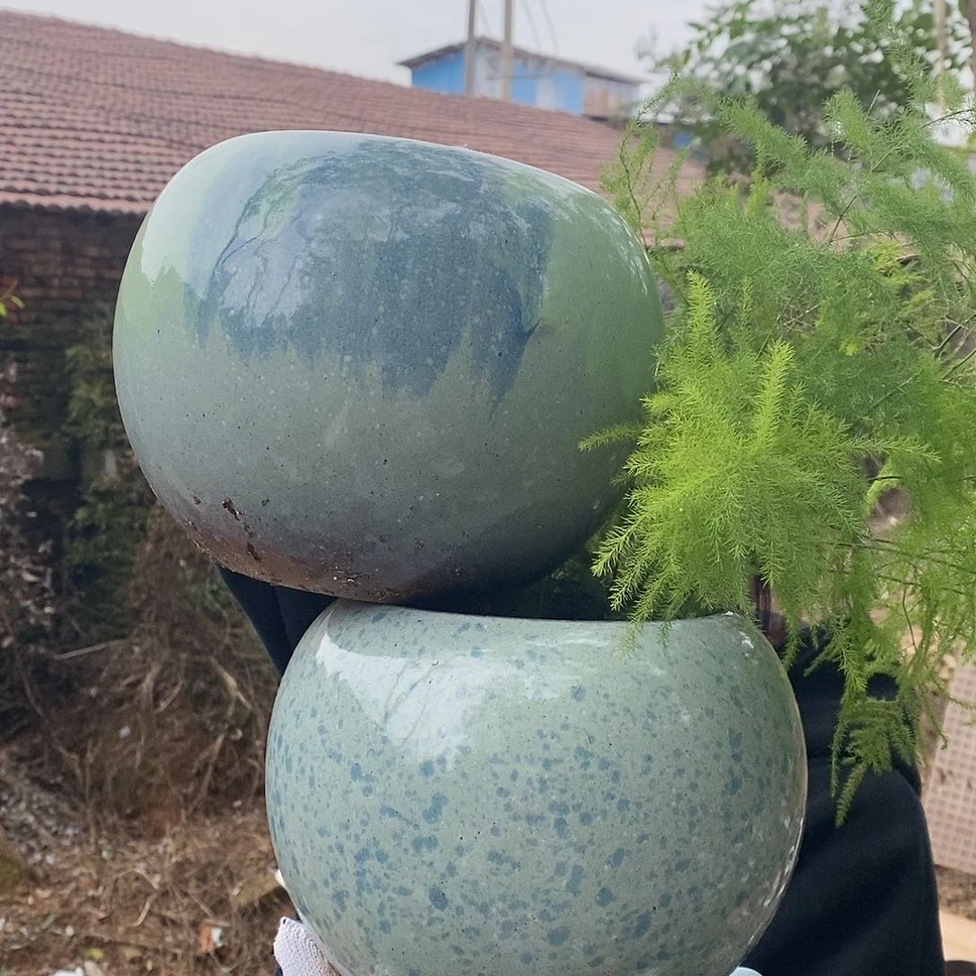 紫砂花盆正品口径14高16