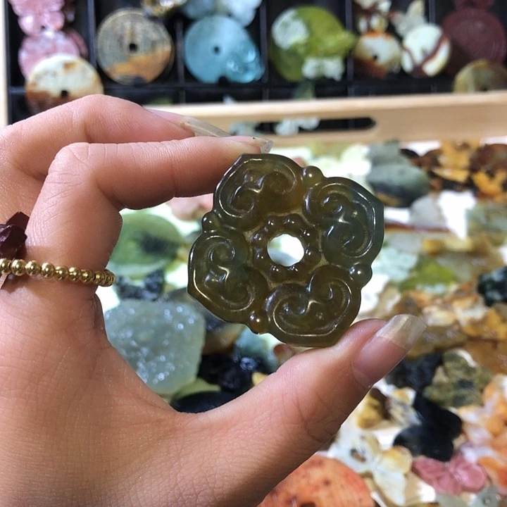 未镶嵌岫玉岫玉挂件