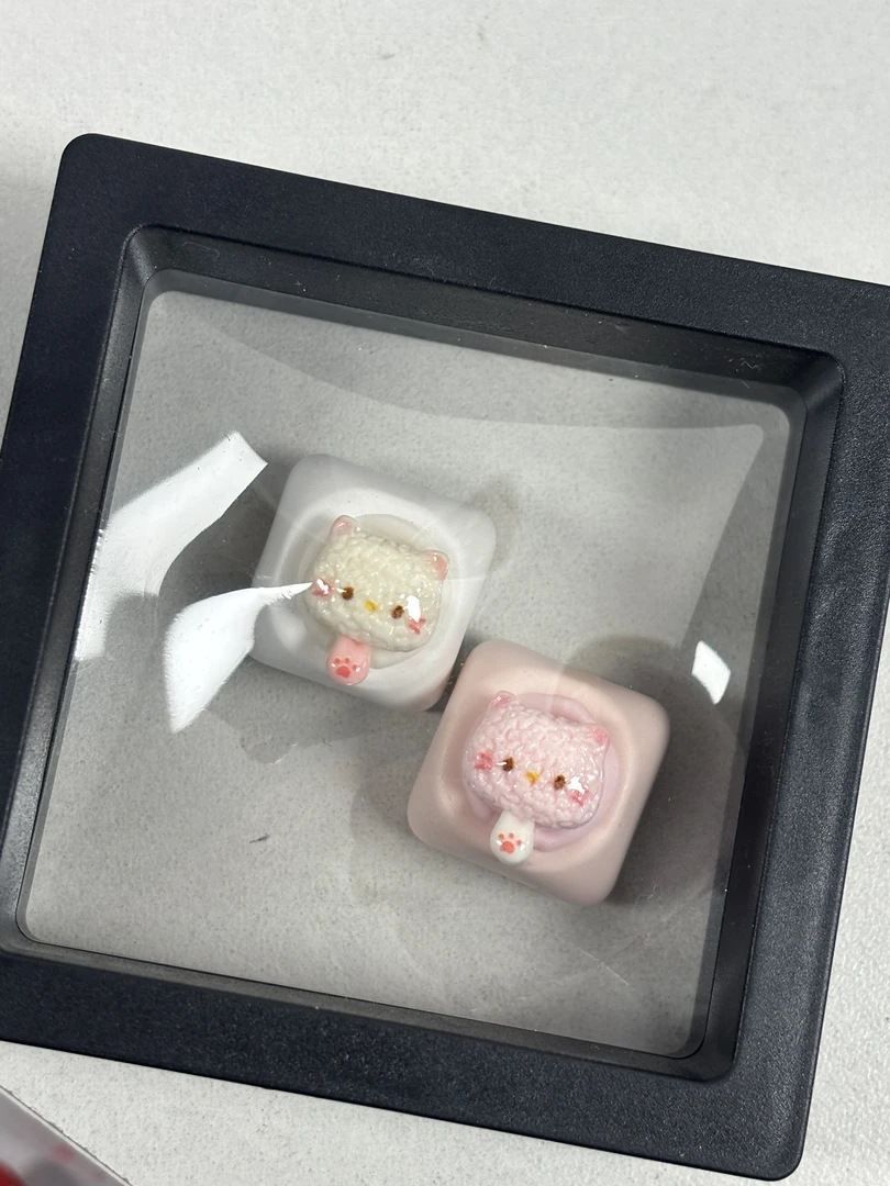 【小猫米饭个性键帽】2颗！