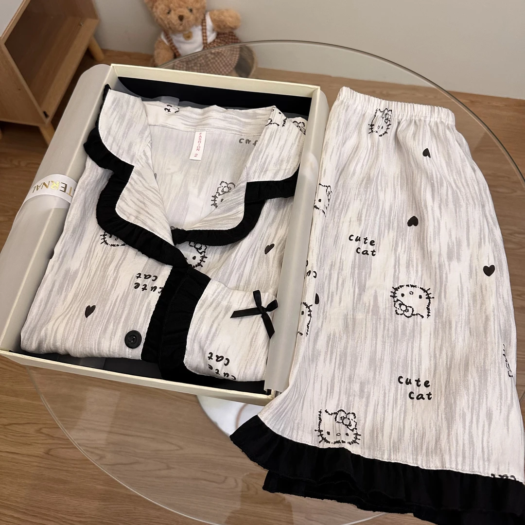 【品牌高货青沧 多款少量现货】高品质夏款婴儿软棉纱睡衣两件套