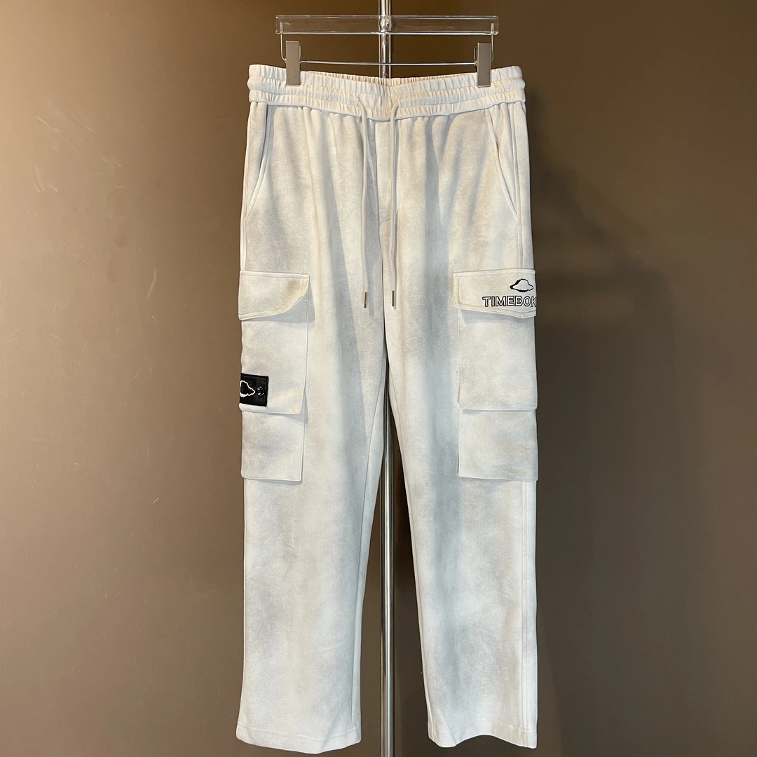 【TIME BOKAN/春季新款1奢定制时尚百搭潮流个性休闲裤【77207