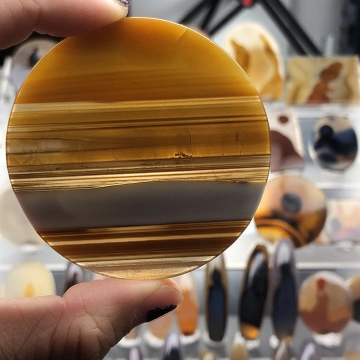 玛瑙/玉髓合金颈饰40微瑕