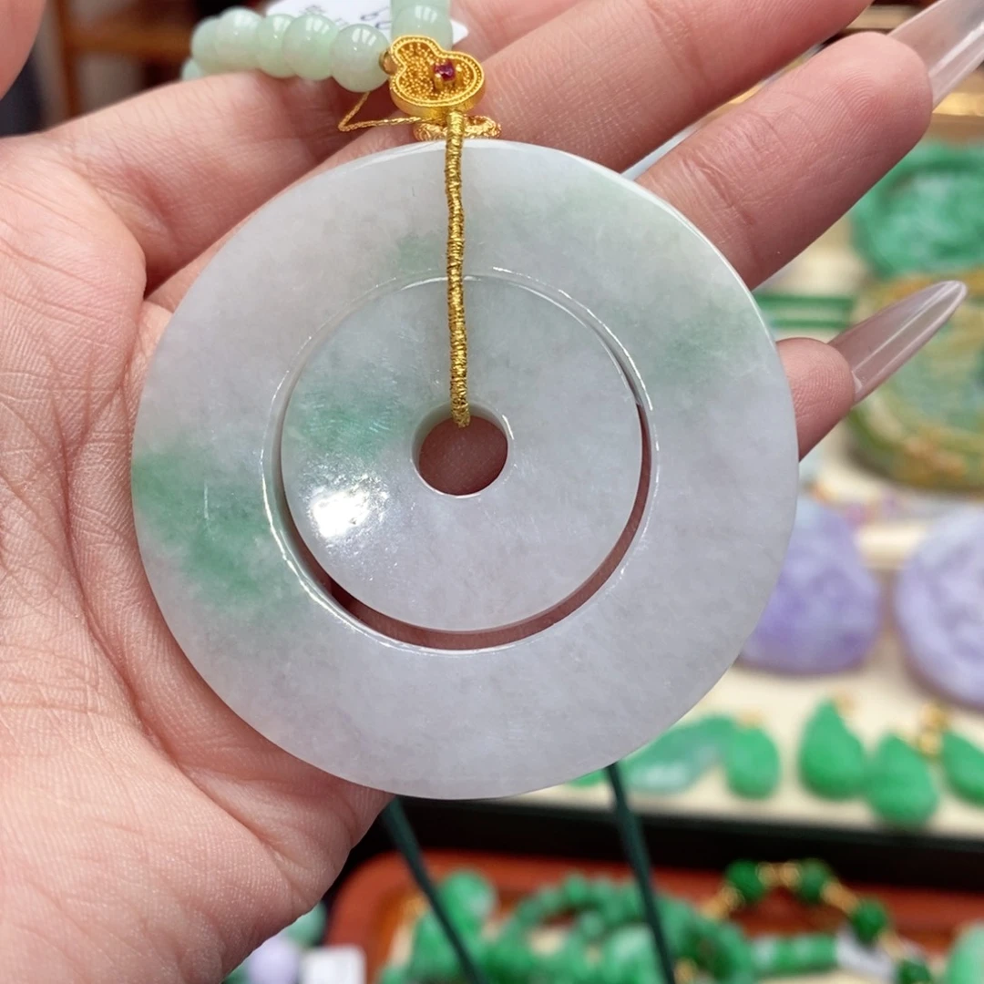 颈饰未镶嵌翡翠翡翠吊坠