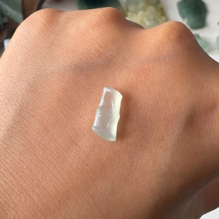 定制翡翠未镶嵌竹节