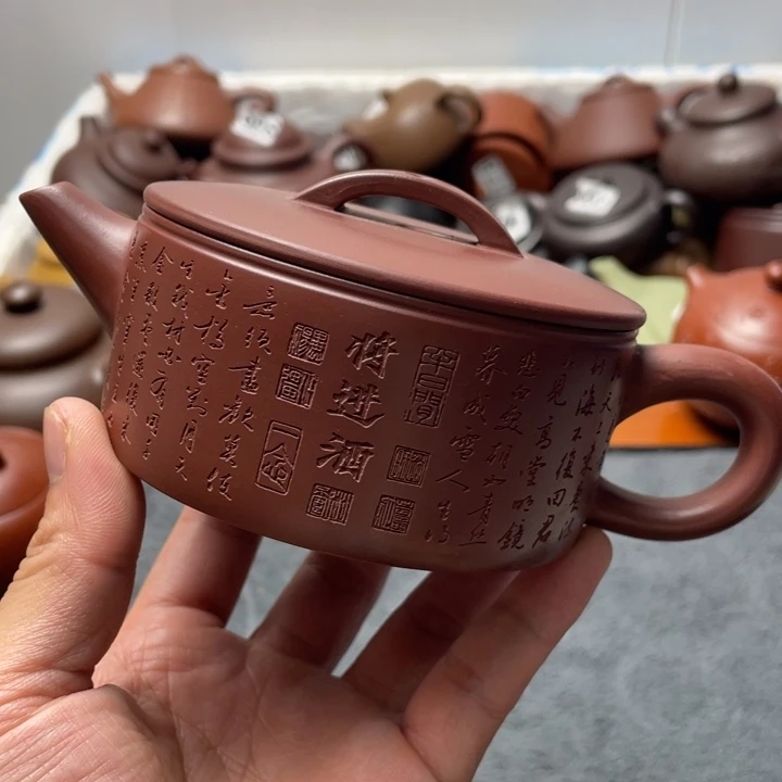 茶壶紫砂紫砂微瑕