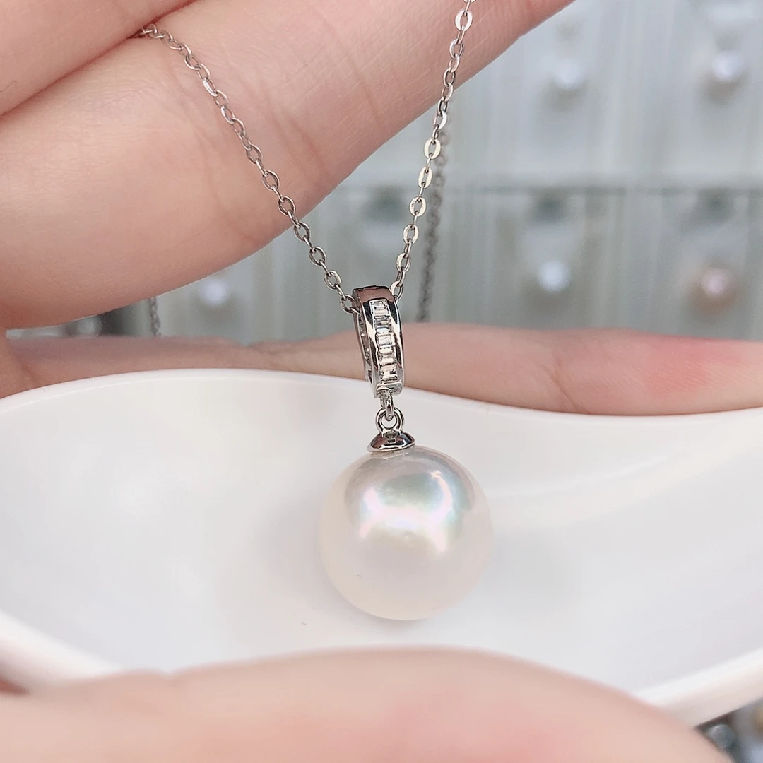 吊坠(赠链)淡水珍珠合金