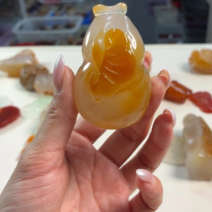 未镶嵌吊坠(不含链)玛瑙/玉髓