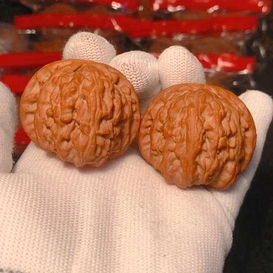 难****文玩核桃把件白狮子41