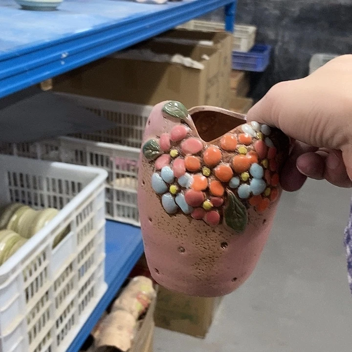 花盆单场满9.9发货9×13粉