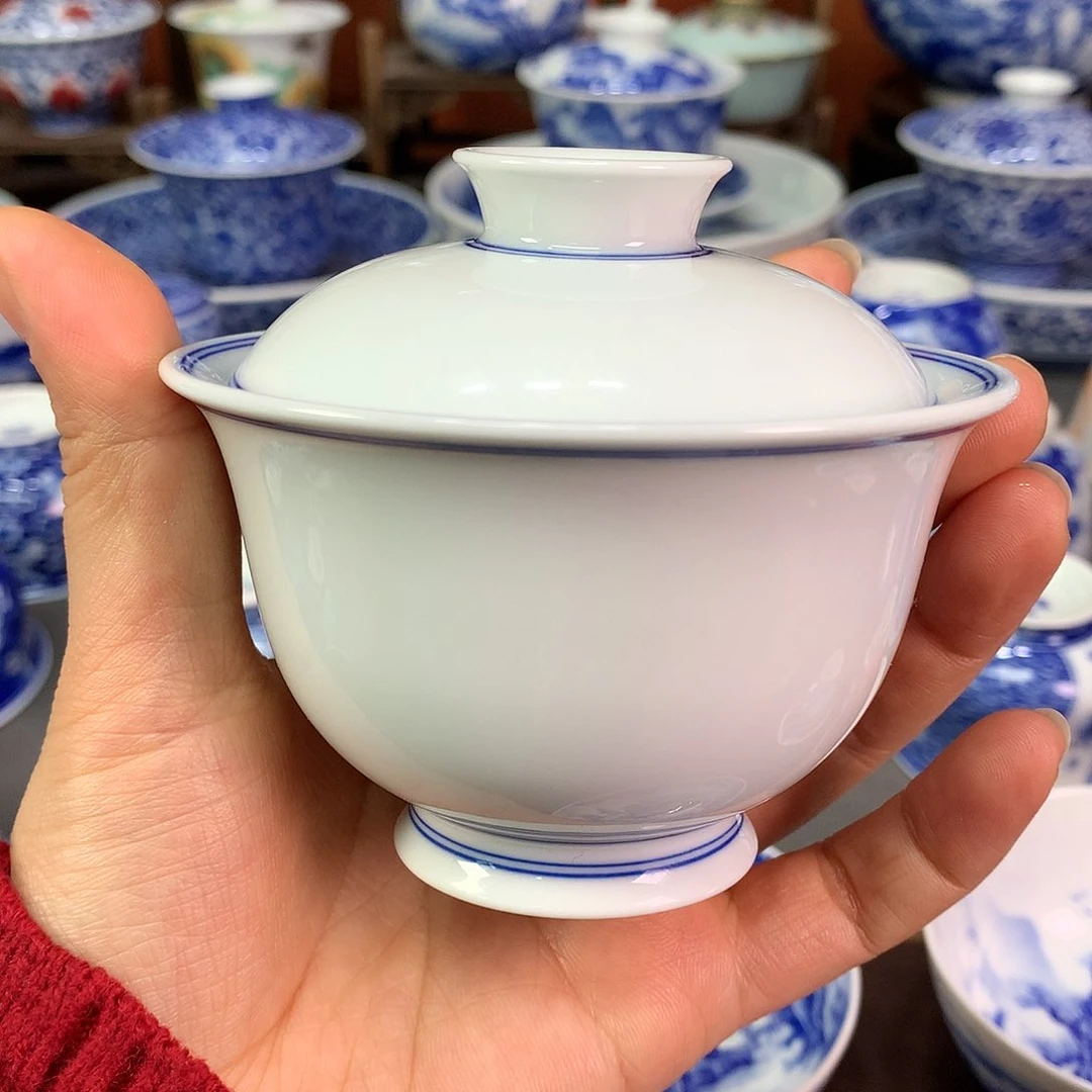 【闪购商品】瓷片景德镇陶瓷主人杯