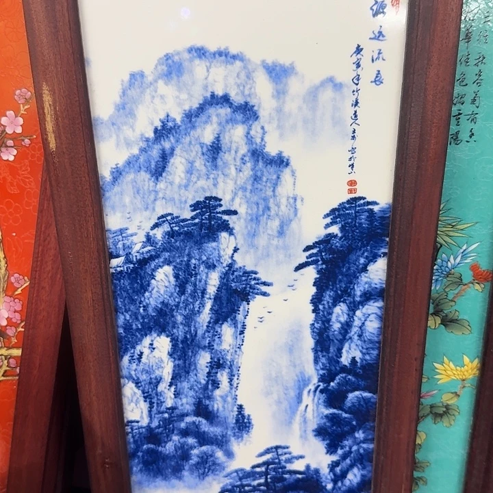摆件瓷板画瓷板画