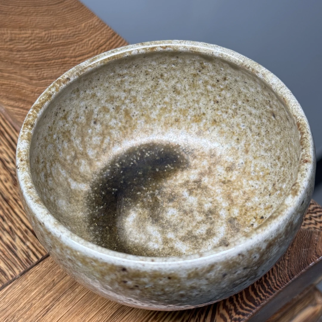 古法柴烧/陶器主人杯 太极手工自然落灰高阶140ml/B269