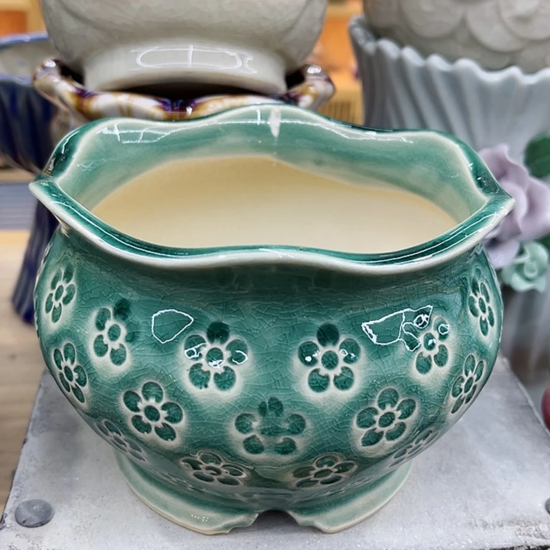 【闪购商品】陶瓷花盆