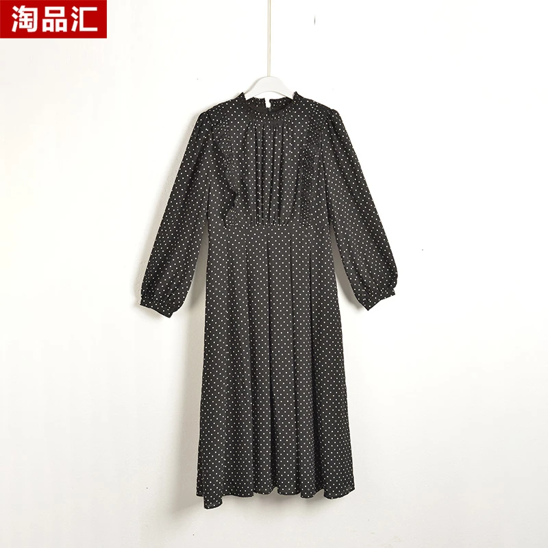 【Y专柜捡漏】中高端时尚女装DQB-连衣裙1048-黑色