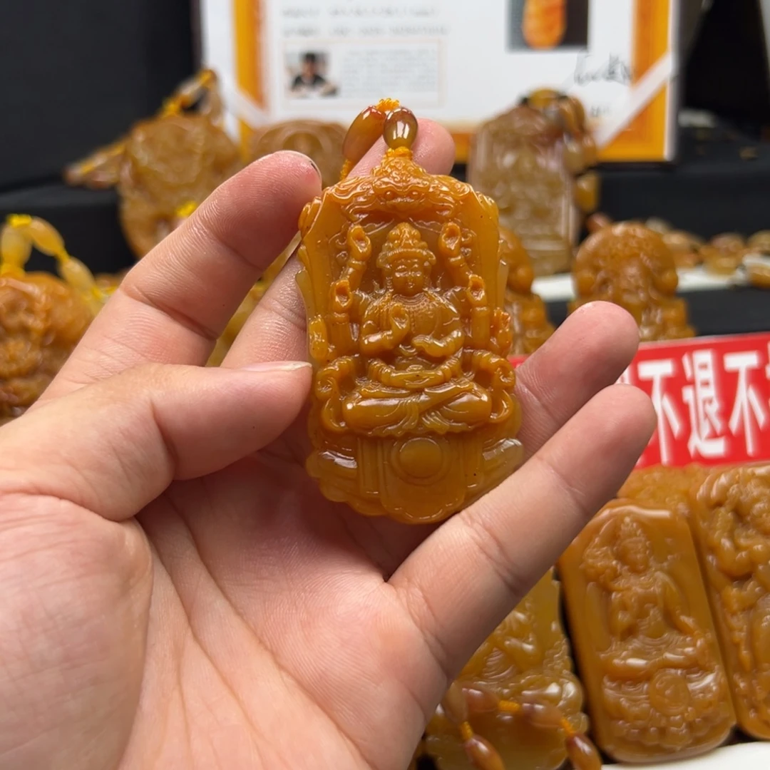 海***0未镶嵌石英质玉（黄龙玉）黄龙玉