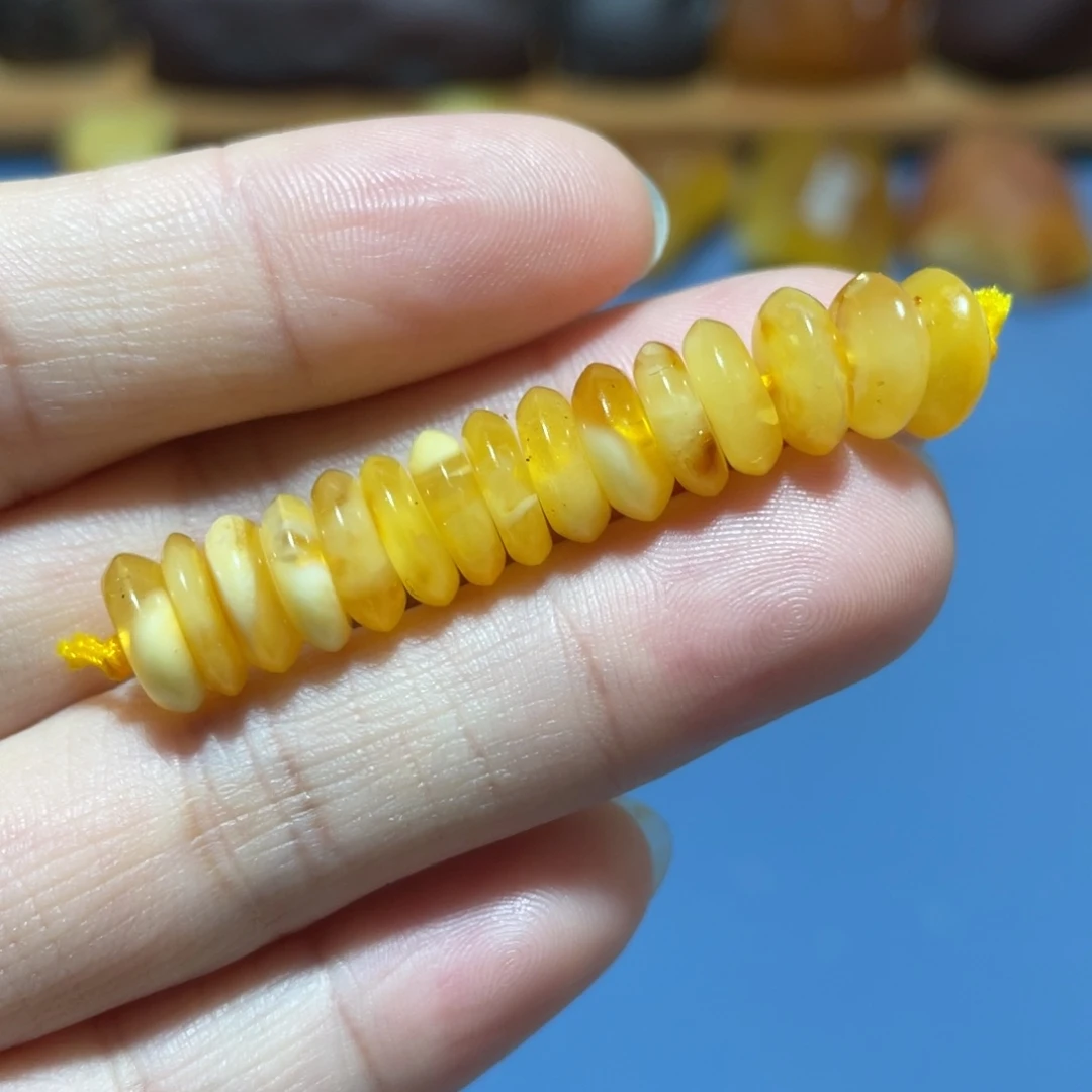 定制蜜蜡未镶嵌隔片