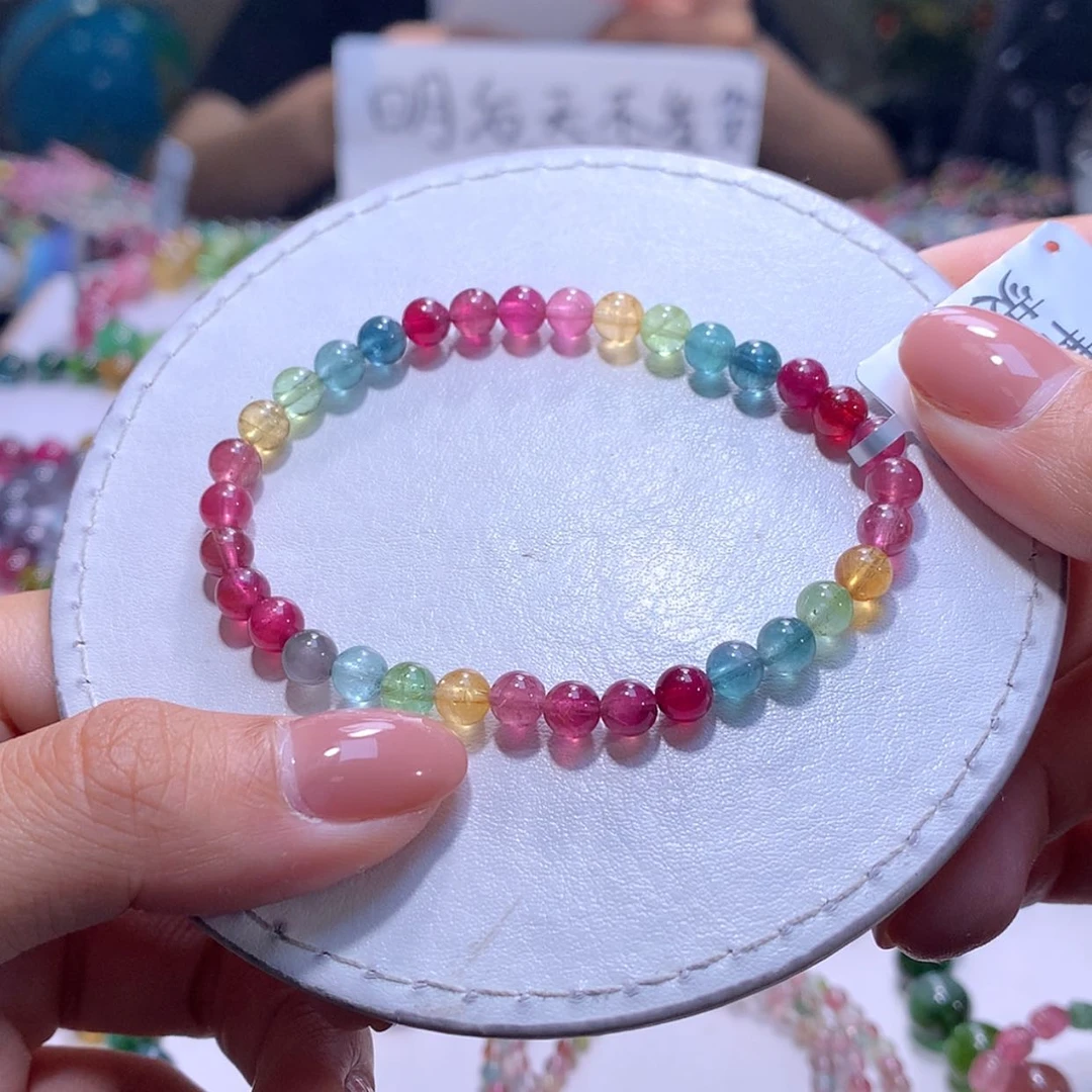【闪购商品】未镶嵌手串碧玺5.3m