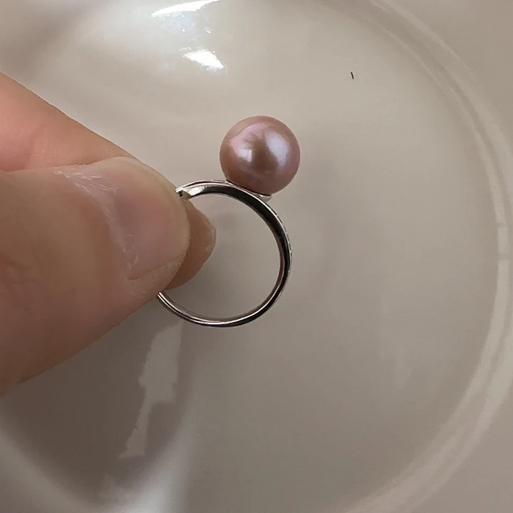 淡水珍珠手绳银S925镶嵌巧*力