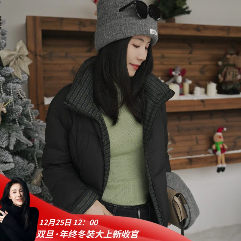 【冬日元气】Mayya Plus麦芽定制冬季气质显瘦短羽绒服外套32547383