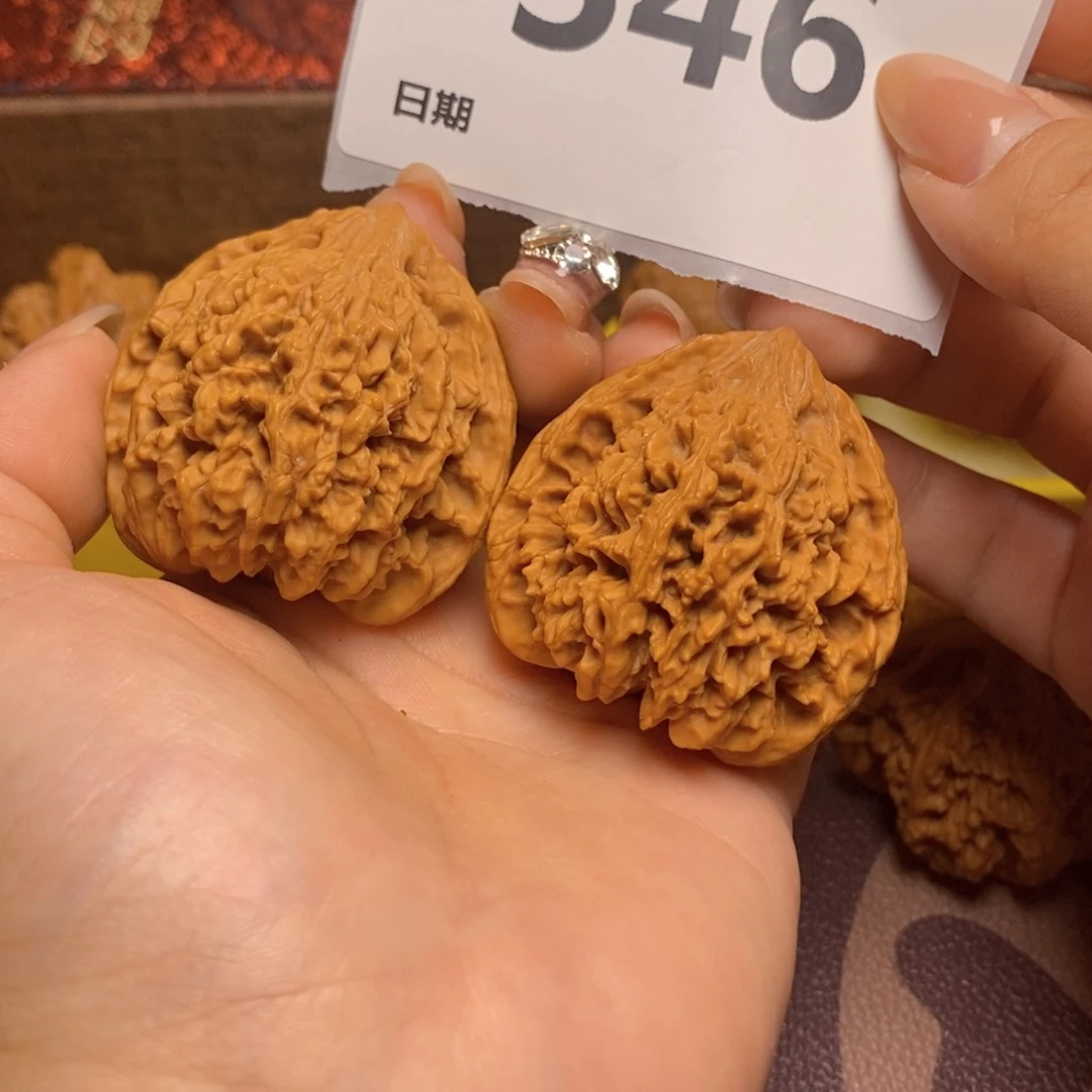 文玩核桃把件346满天星全品42
