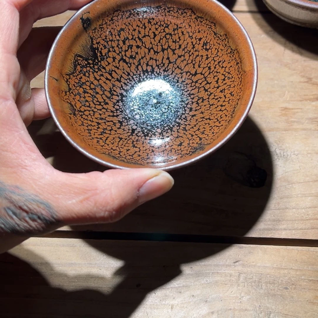 茶盏老木头柴烧建盏精选53