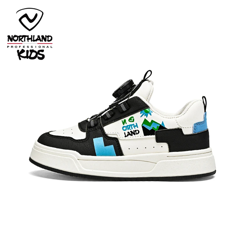 童鞋男童2024秋季新款防滑皮面儿童运动鞋休闲纽扣板鞋学生0301