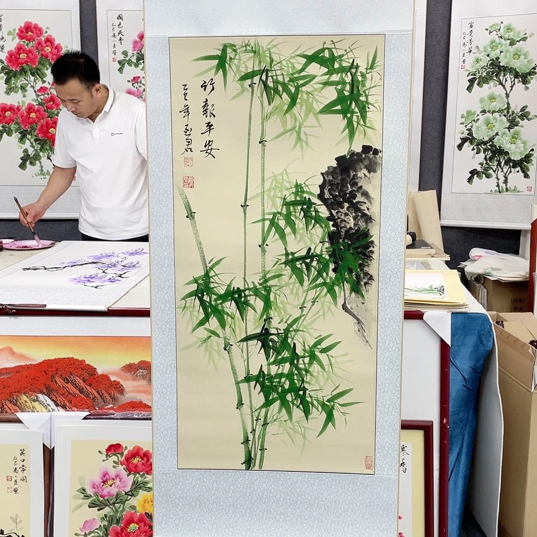 国画手绘画绘画作品