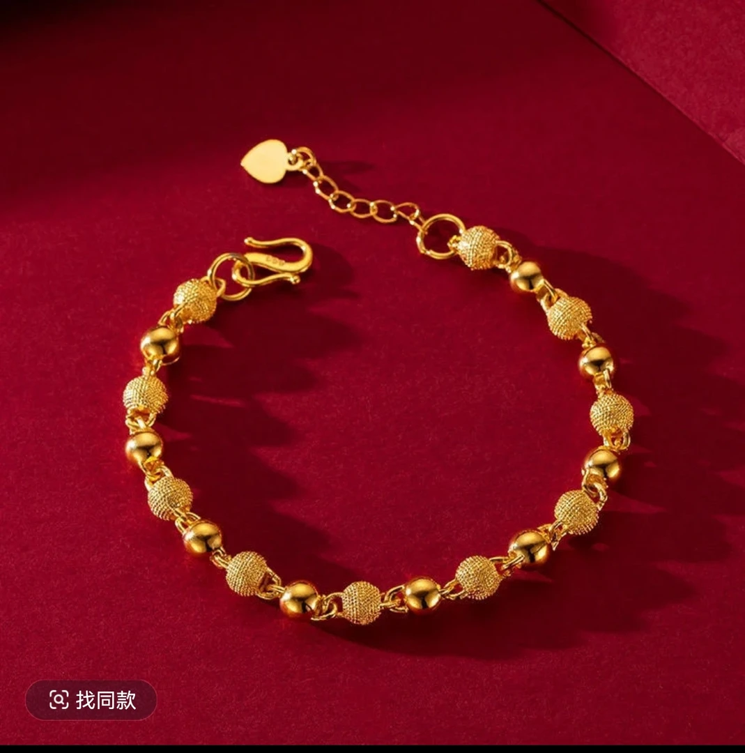 【情歌小涛专属福利MY】999时尚女款磨砂珠气质百搭手链