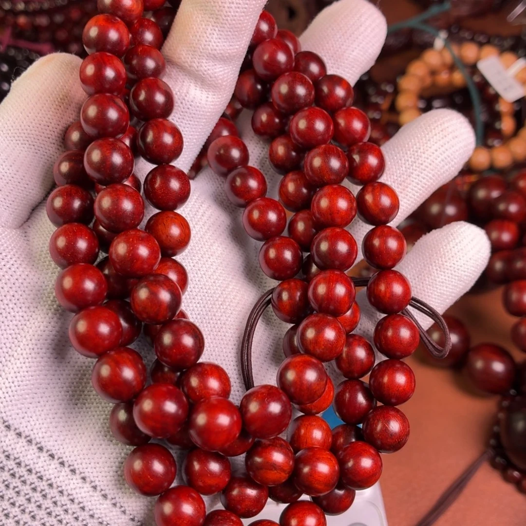 一***客手串/手链小叶紫檀10换鱼鳞顶泥差价