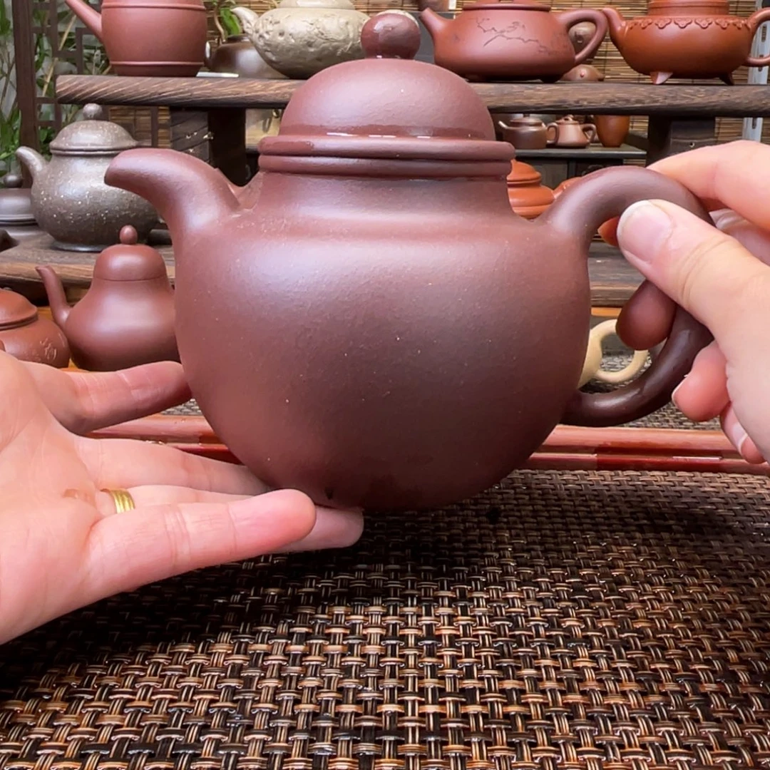 茶壶紫砂宜兴原矿紫砂手工制500