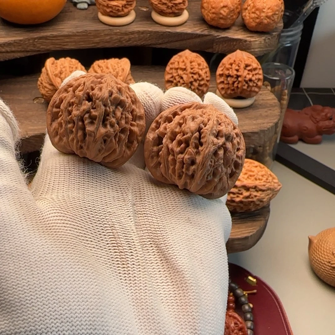 吊坠文玩核桃38尺寸全品山地楼