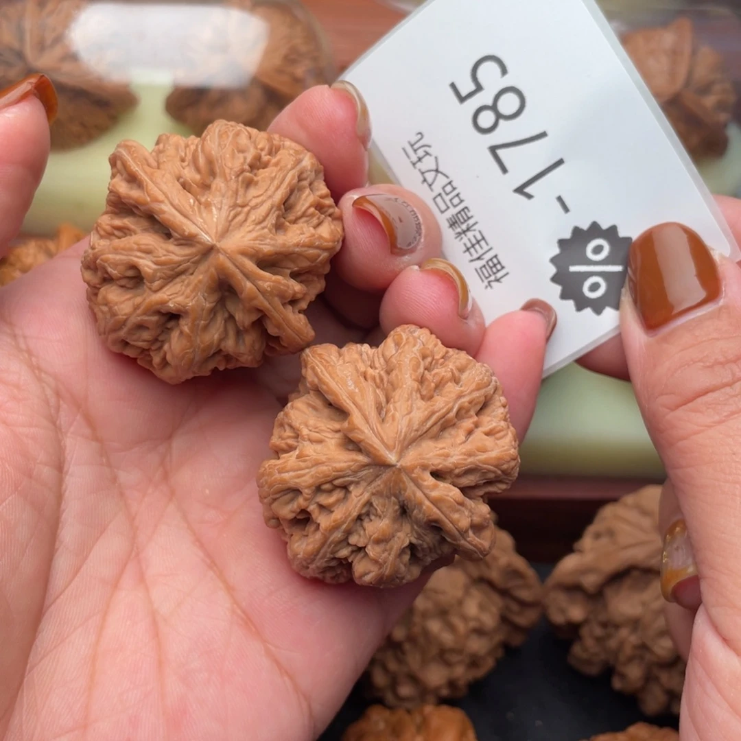 文玩核桃把件40一帆风顺大粗筋